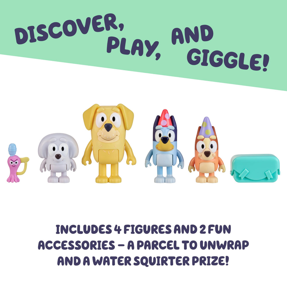 Water squirter accessory adds splashy fun during games.