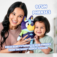 Bluey Singing Plush delivering the theme song for family sing-alongs