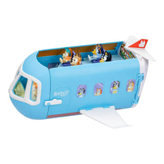 Bluey two-level playset with various rooms and ramps for exploration.