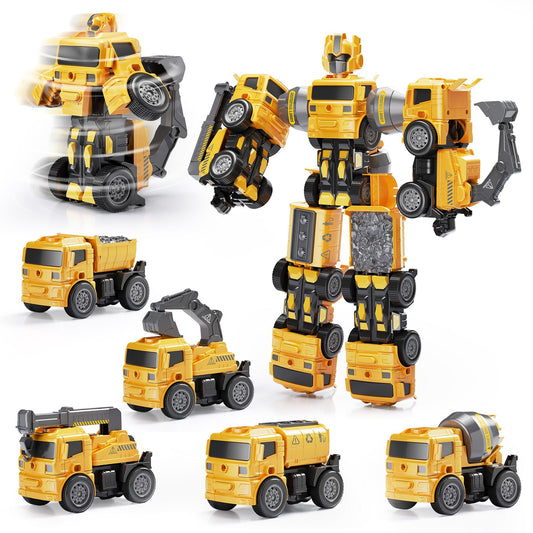 BLUEYAK 5-in-1 transforming trucks for STEM exploration.