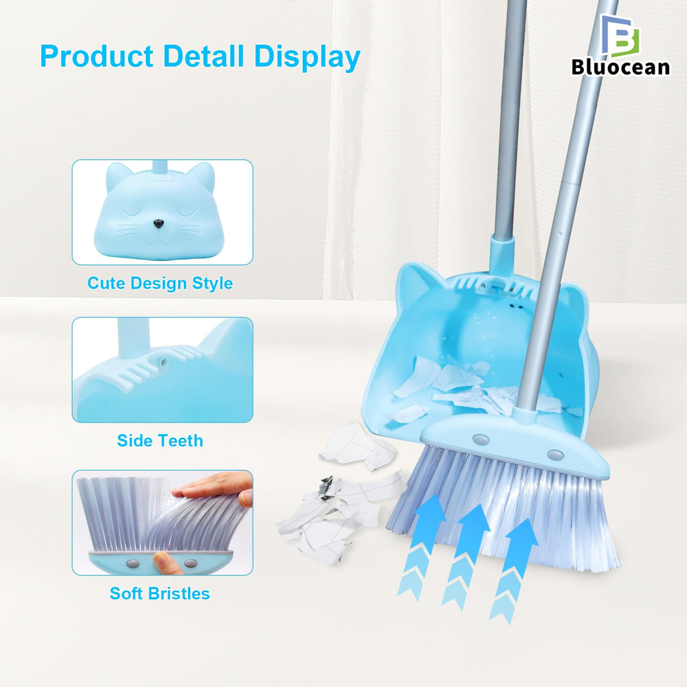 Bluocean adjustable-length rod accommodates different ages for usability.