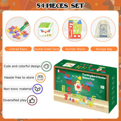 Bmag Balance Math Toy colorful big and small bears to spark curiosity