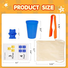 Bmag counting bears are lead-free and CPC-tested for safety.