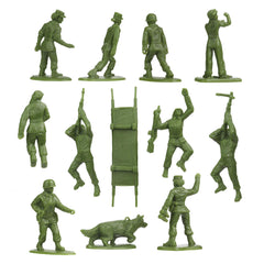 BMC Angled bayonet-advancing figures spark dynamic battle scenes.