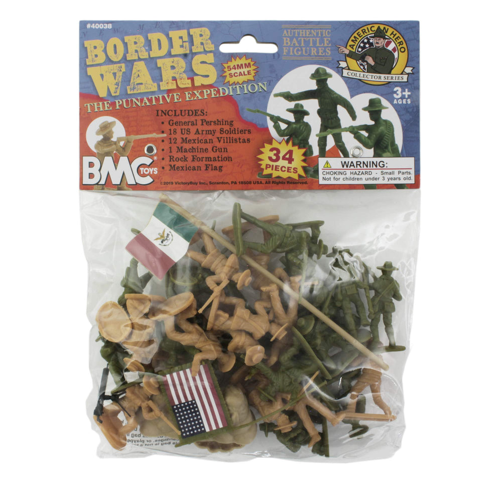 BMC Toys Border Wars 54mm scale figures ideal for vintage-inspired play