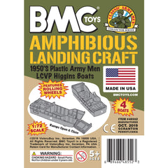 BMC Toys Classic Marx landing craft in-use play setup for imagination