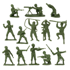American GIs in olive drab enable dynamic troop movement and storytelling.