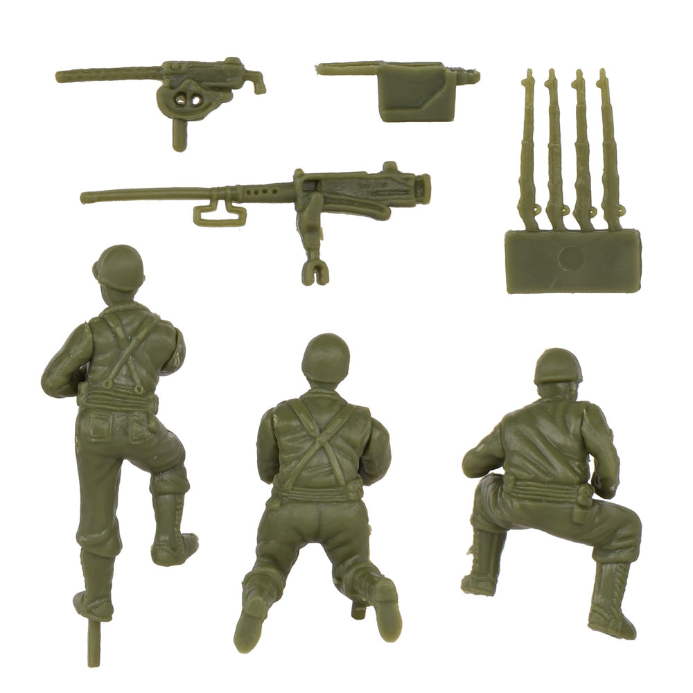 BMC Toys M3 Halftrack axles and wheels deliver sturdy rolling action