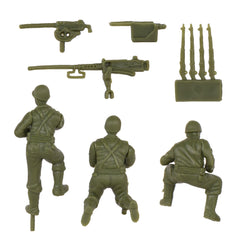 BMC Toys M3 Halftrack axles and wheels deliver sturdy rolling action