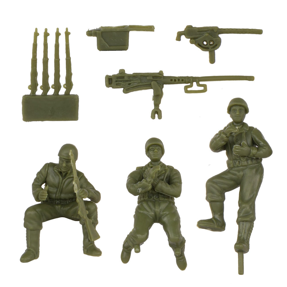 BMC Toys M3 Halftrack rear-mounted guns showcase authentic artillery setup for display-worthy accuracy