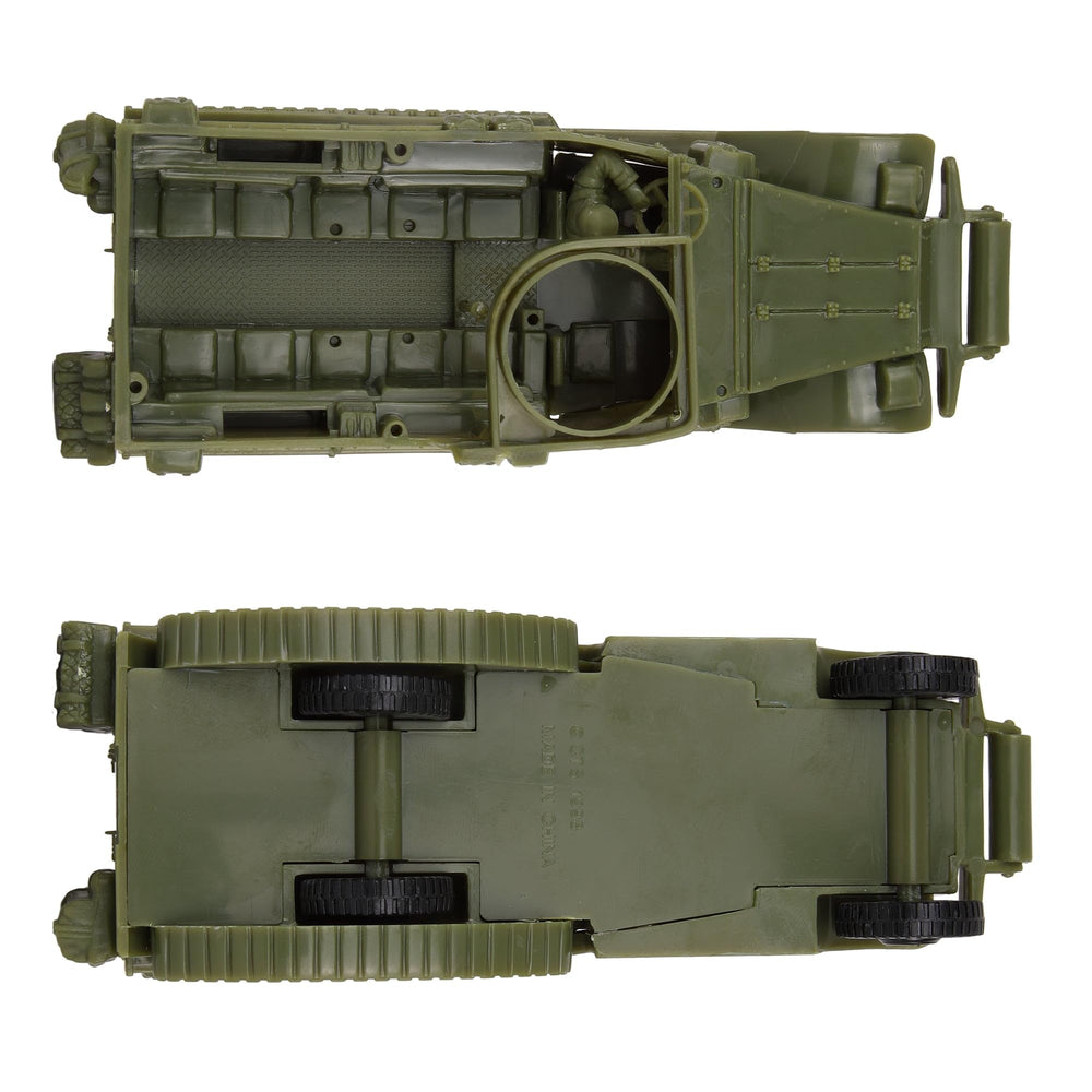 BMC Toys M3 Halftrack scale 1-38 ensures compatible battlefield playsets