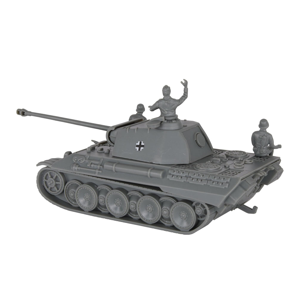 BMC Toys Panther V Tank elevating barrel for realistic aiming.