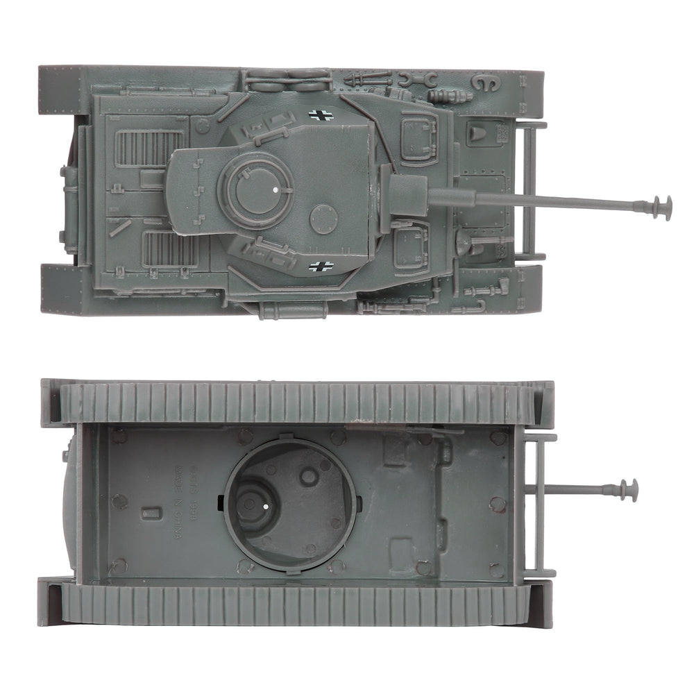 BMC Toys Panzer IV gray 1:38 scale detail for classroom models.