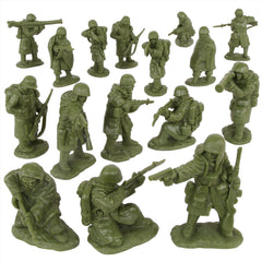 BMC Toys soft plastic detailed army men with durable styling for play