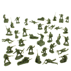 BMC Toys Iwo Jima Marines in varied poses for storytelling.