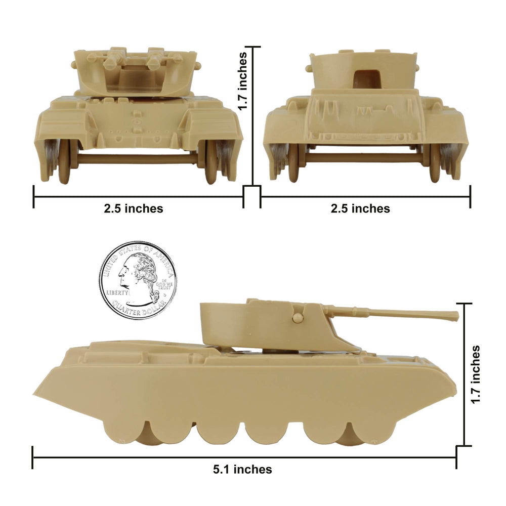 BMC Payton AA tanks with rolling wheels for mobile play