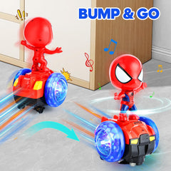 BMESSE dancing robot toy car made of BPA-free ABS plastic with smooth edges