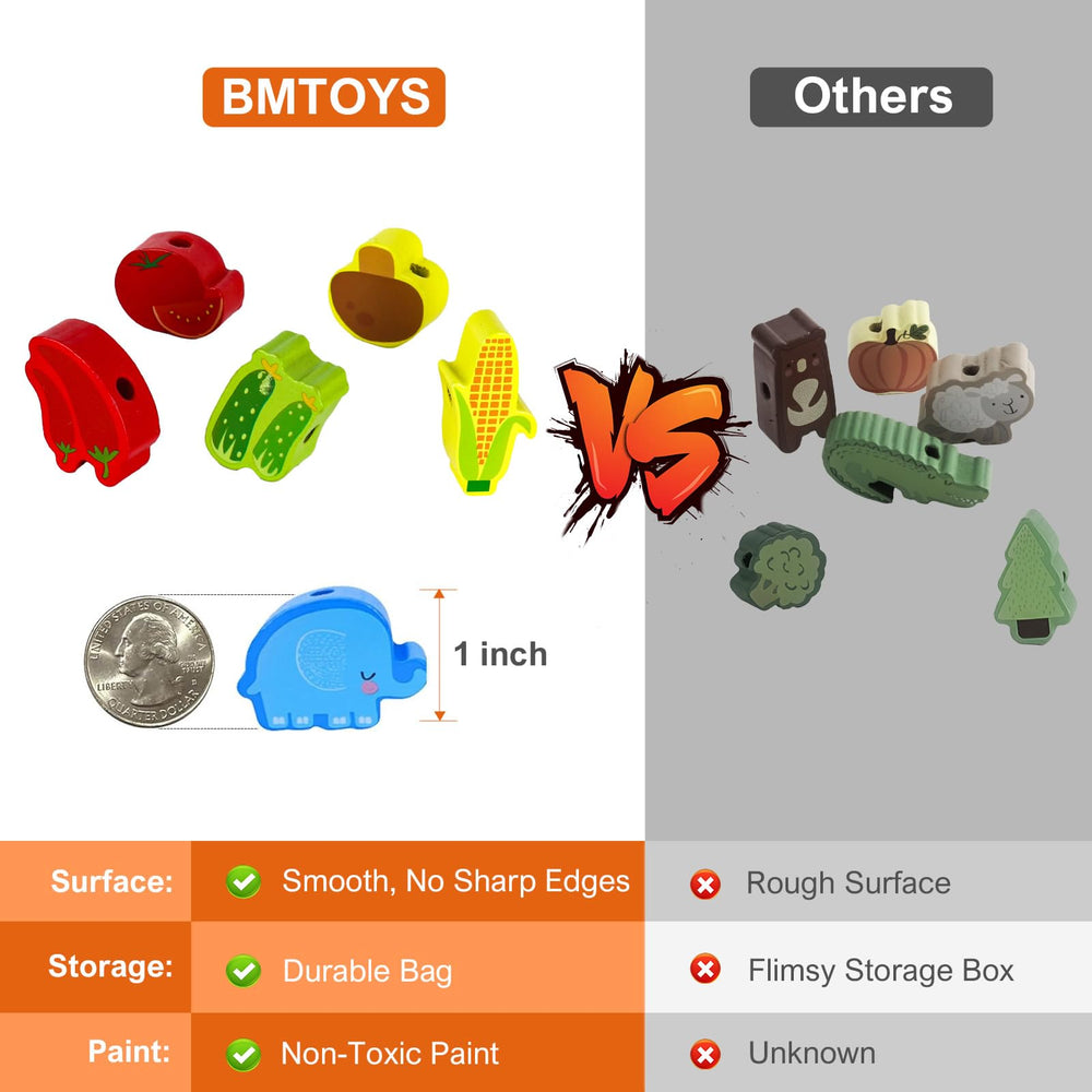 BMTOYS Montessori toy set ready for home or travel.