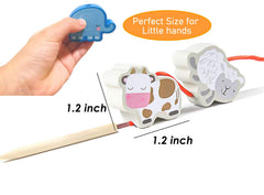 BMTOYS storage bag keeps beads organized and portable.