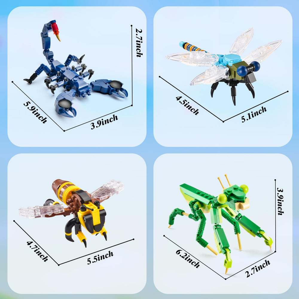 BNG Insects Collection beetle figure enhances problem-solving through modular construction.