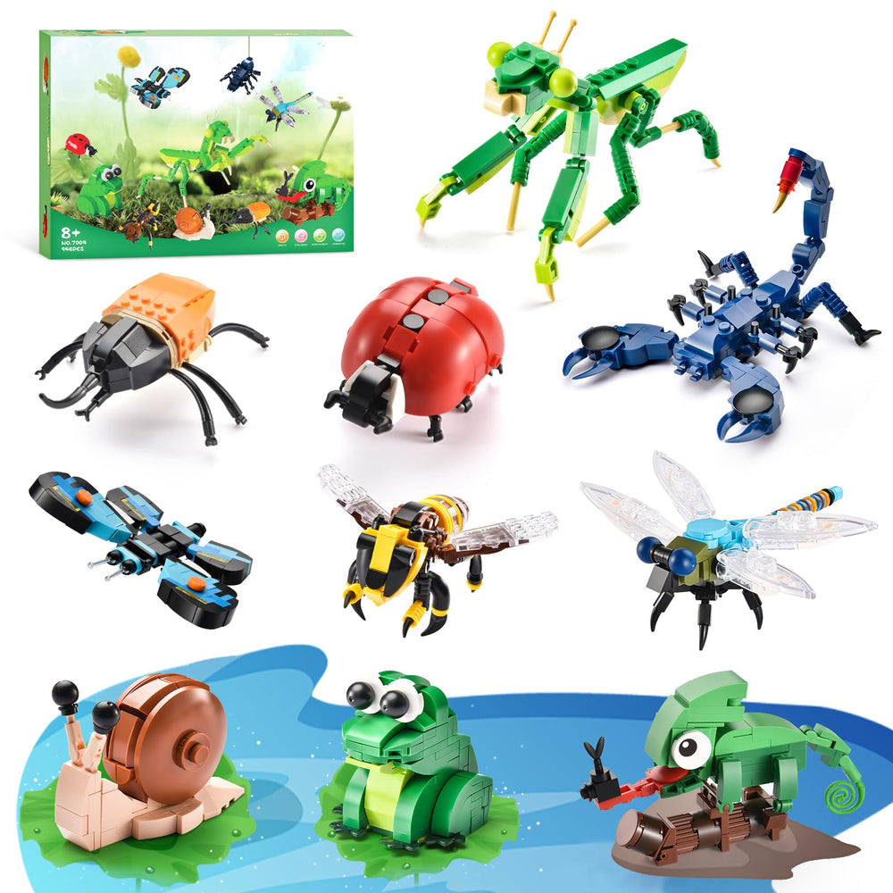BNG Insects Collection dragonfly figure for engaging hands-on play and imaginative STEM exploration.