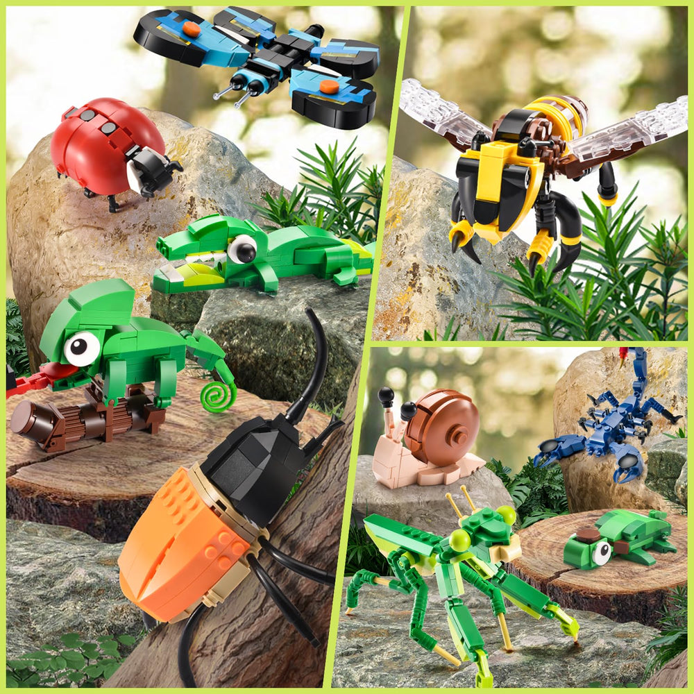 BNG Insects Collection scorpion figure adds adventurous, safe building play.