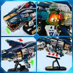 BNG Mechanical Shark articulated joints enable lifelike movement and posing.
