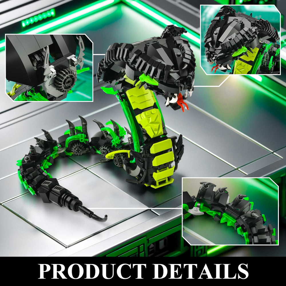 BNG snake gear-body shows mechanical charm ideal for desks.