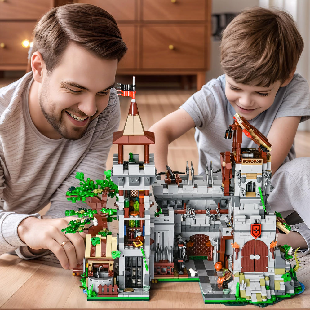 BNG Medieval castle building kit adds creativity and bonding for gifting