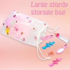 BNUZEIYI doll headbands add cute accents for dress-up fun.