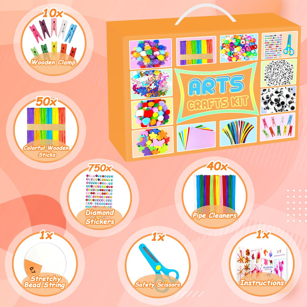 BNUZEIYI color papers and stickers help kids design fearless art