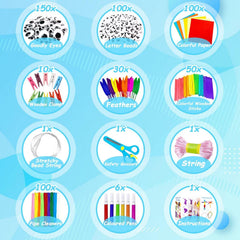 BNUZEIYI color pens and letters support color creativity and early literacy activities.