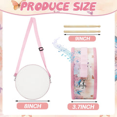 Boao adjustable strap drum for comfortable, hands-free play