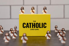 Family-friendly table fun with The Catholic Card Game for all ages.