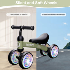 Bobike 135-degree steering limit supports stable beginner steering.
