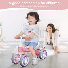 Bobike balance bike with colorful wheels stimulates exploration and safe outdoor fun