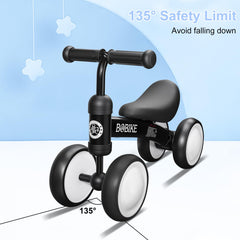 Bobike balance bike comfortable seat invites easy, relaxed rides for little ones.