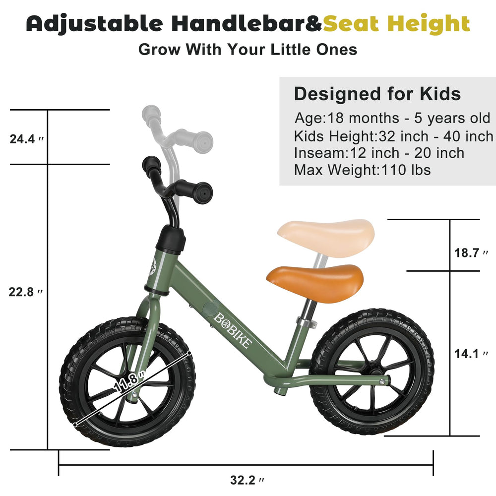 Versatile Bobike balance bike for indoor play and outdoor adventures.