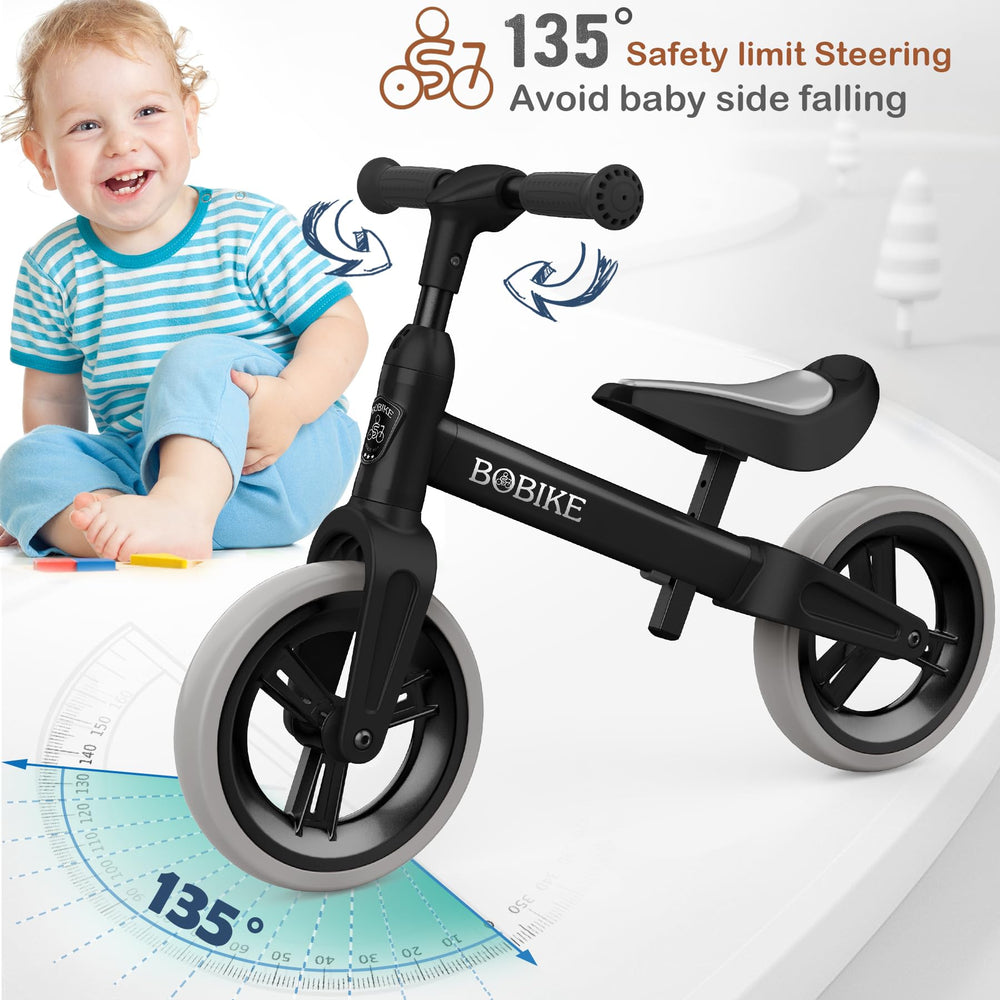 Bobike Toddler Balance Bike learning moment photo capturing indoor outdoor play
