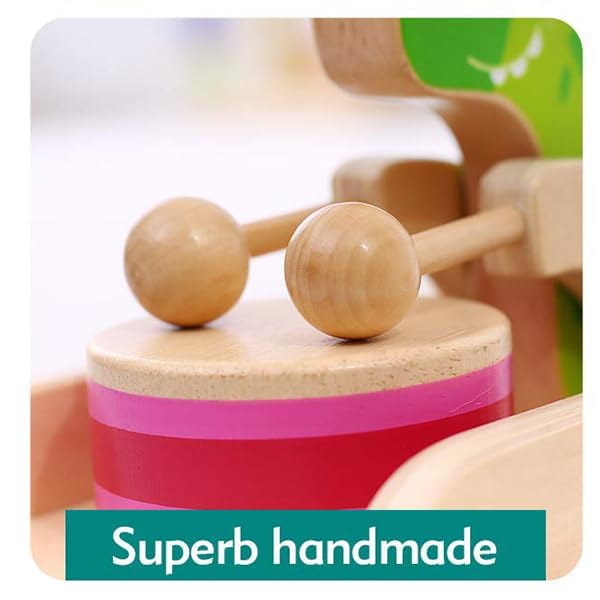 Boby crocodile is handmade with care for durable play.
