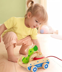 Boby toy uses non-toxic finishes for safe, wholesome playtime.