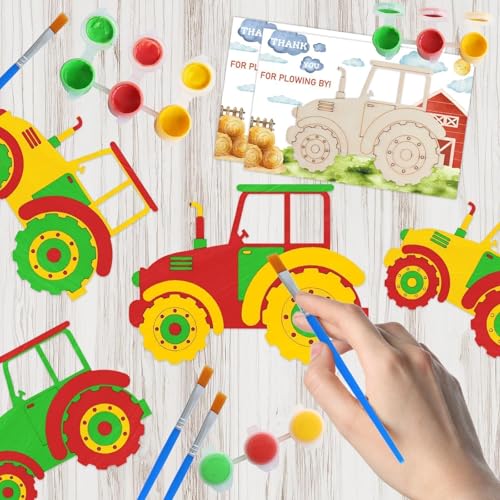 Boikoky tractor painting kits provide kid-friendly art for busy parties