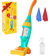 BOIMOES toddler vacuum toy with lights for realistic pretend play.