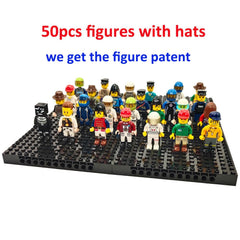 BOIWEX compatible baseplates enabling versatile army scenes