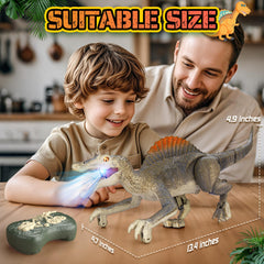 Rechargeable battery in Bokigibi dinosaur enables longer play sessions