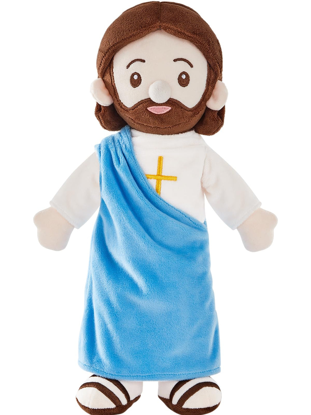 BOKUFLY Jesus plush doll face embroidery highlights craftsmanship