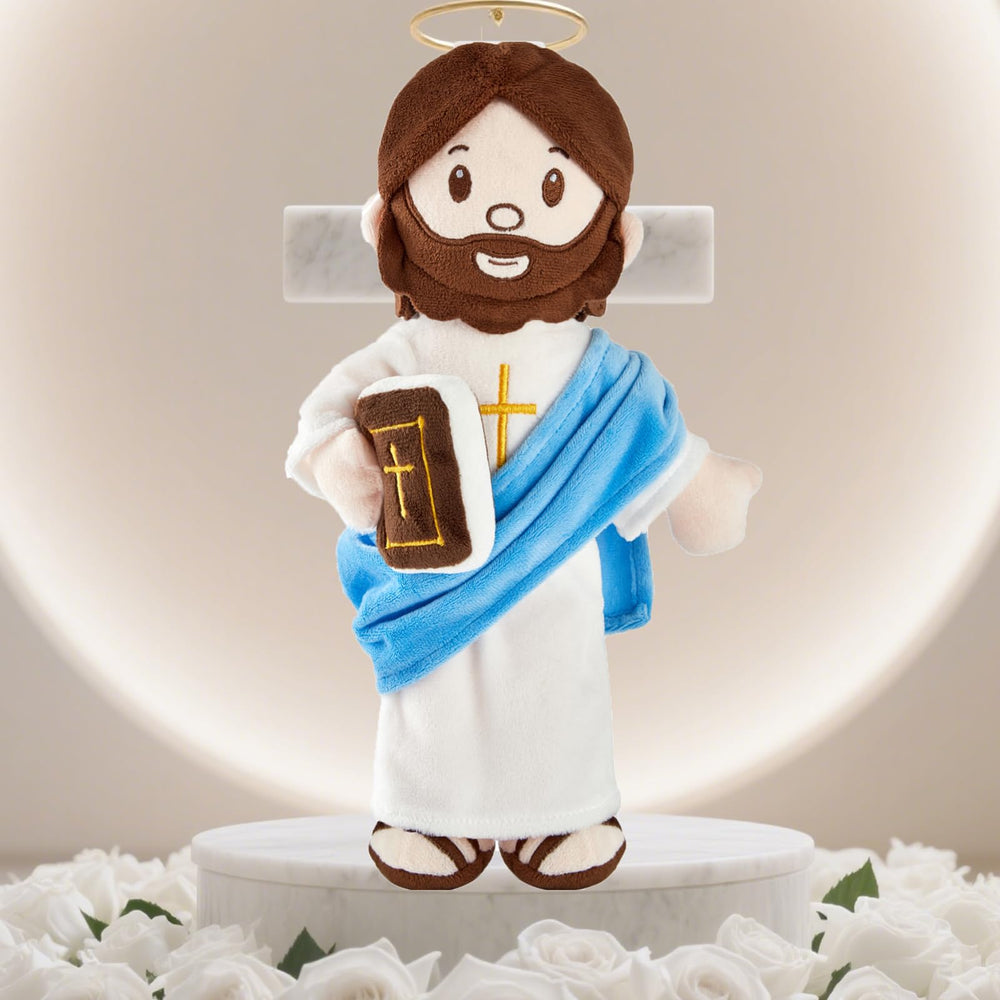 BOKUFLY Jesus plush makes a thoughtful Easter or Christmas gift
