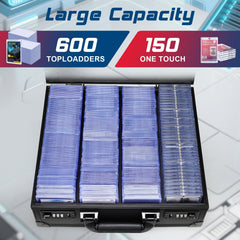 boldblox Card Storage Box capacity up to 600 toploaders for bulk collections
