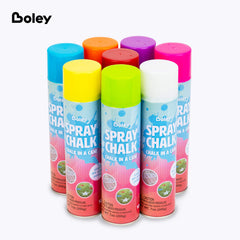 Boley spray chalk pink can for playful sidewalk designs outdoors.