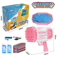 BOMOCO bubble gun ideal for weddings and parties with magical bubble ambiance